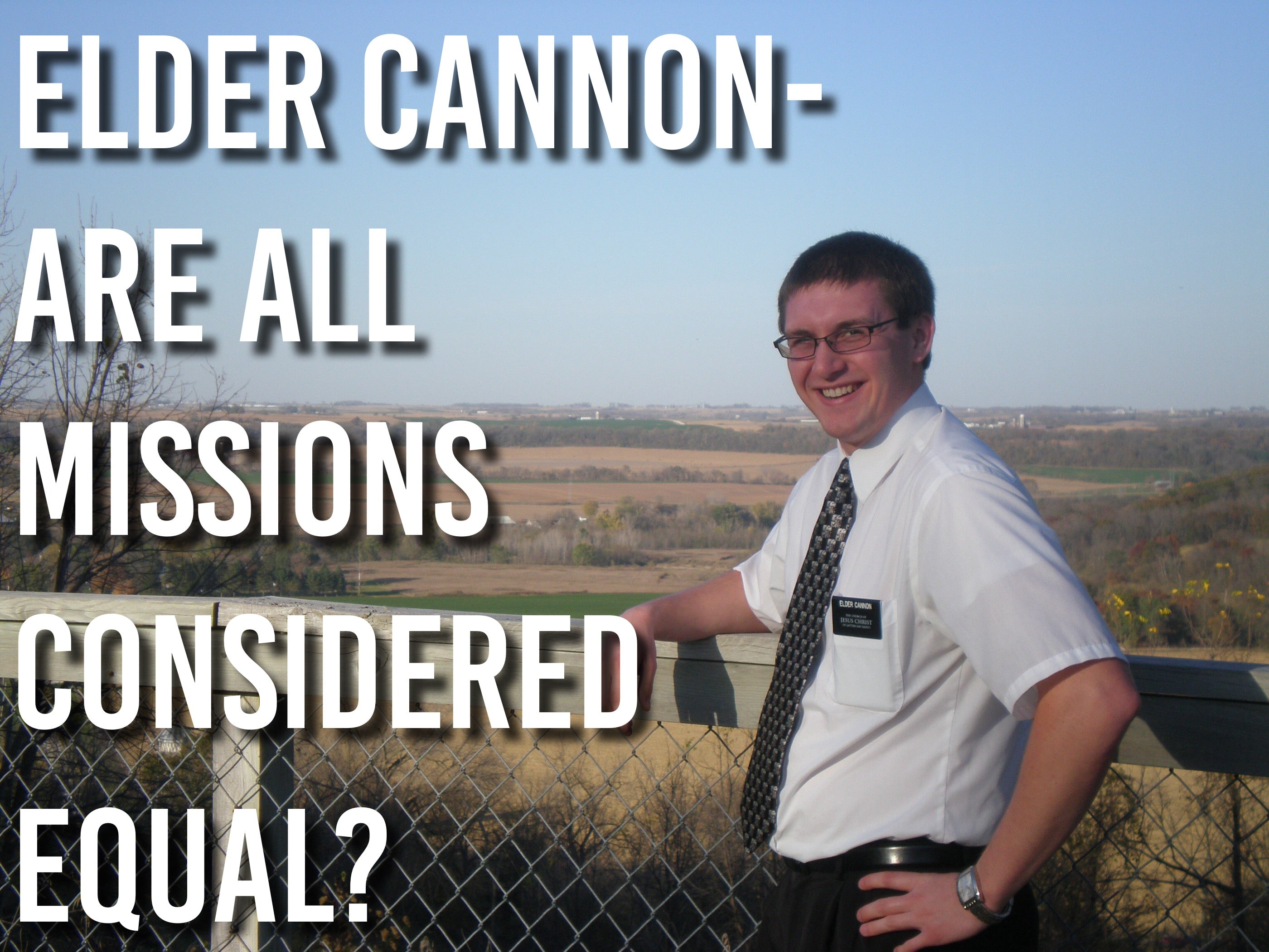 Elder Cannon- Are All Missions Considered Equal?