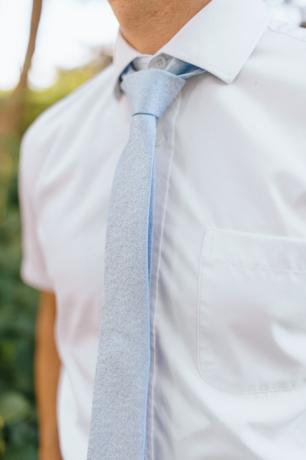 Robbins & Brooks Dress Shirt - Robbins & Brooks 4-Way Flex White Dress Shirt Short Sleeve