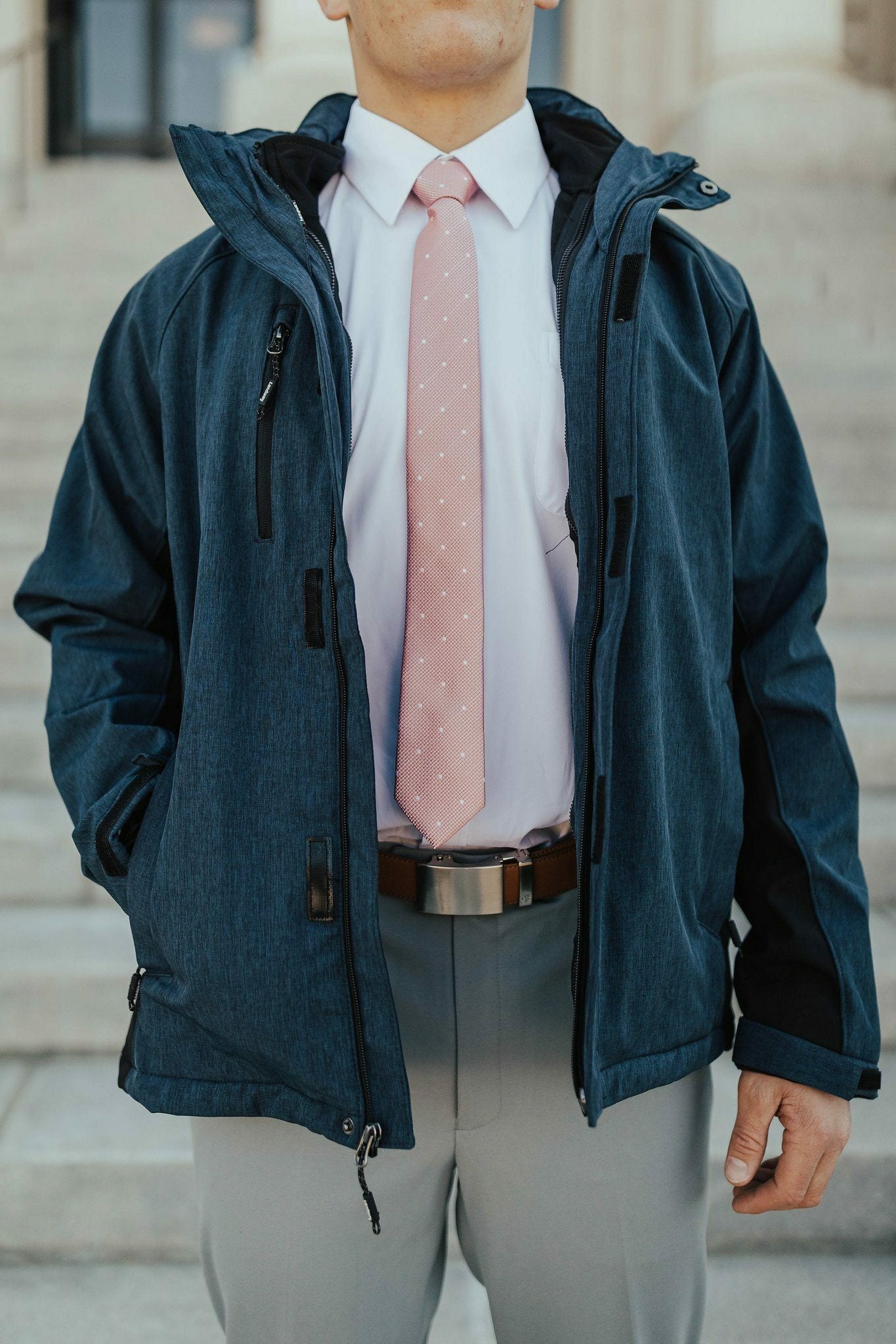 3-in-1 Coat - Landway 3-in-1 Coat Heather Deep Blue/Black