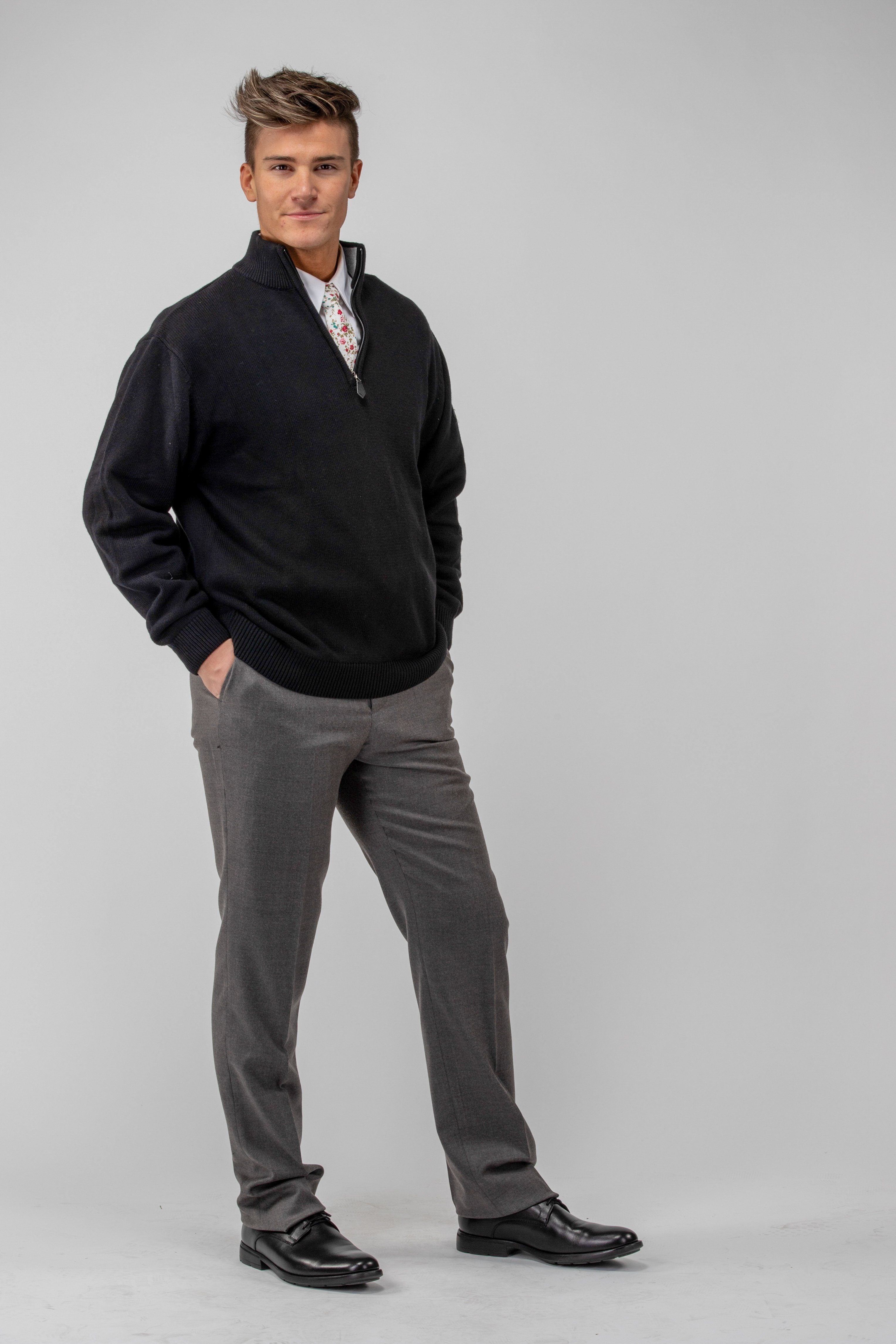 Edwards Quarter Zip - Quarter Zip Sweater