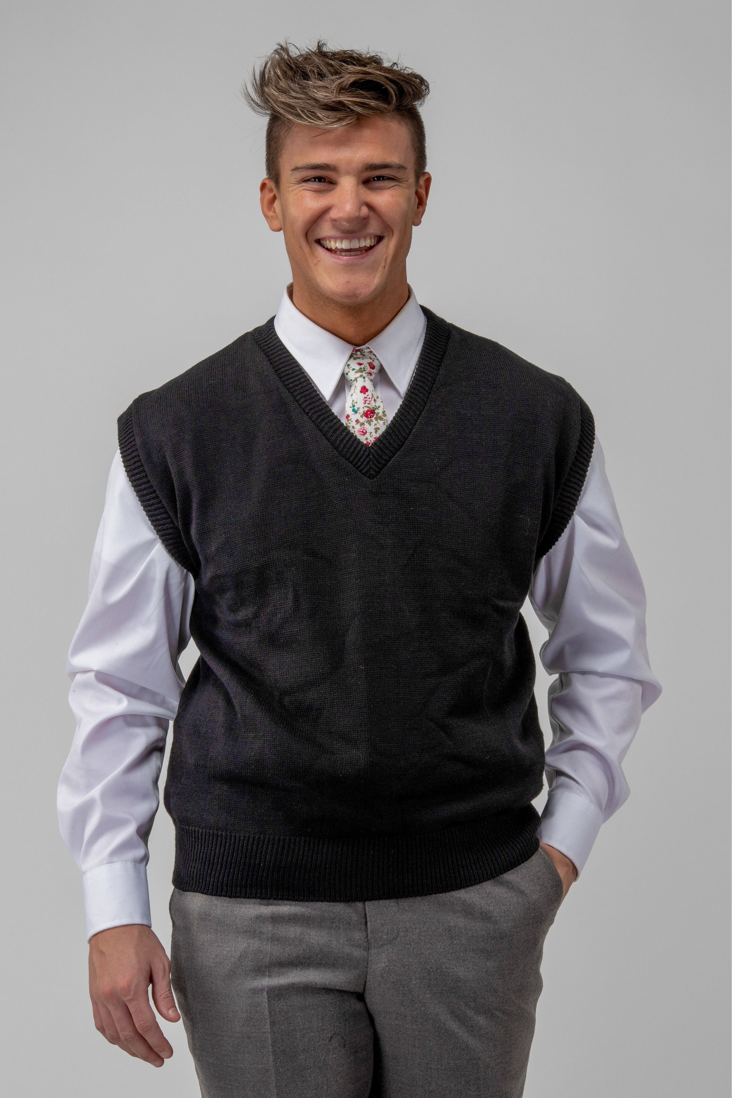 Edwards Vest - V-Neck Sweater Vest
