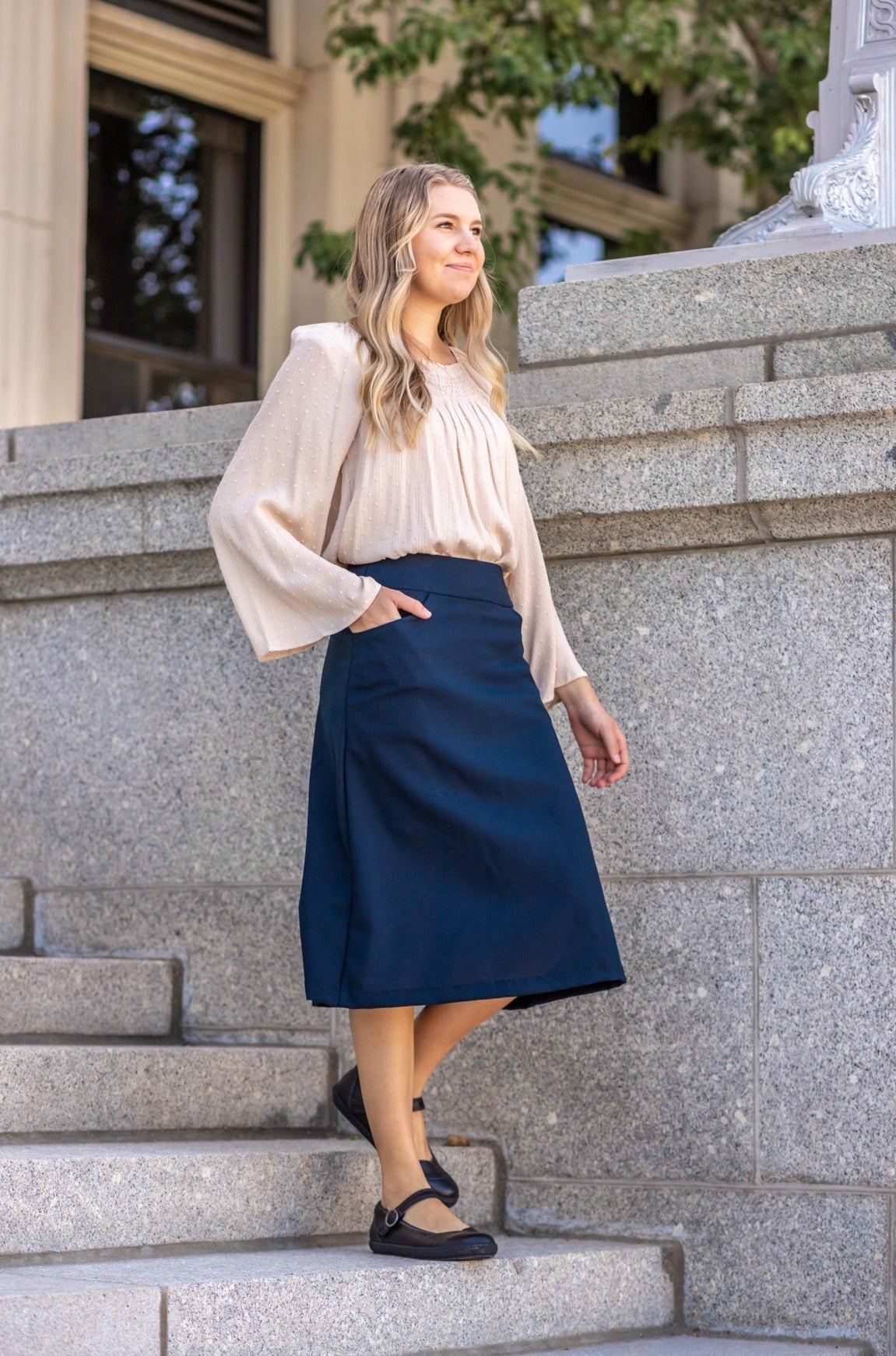 General - Jasmine Skirt Navy
