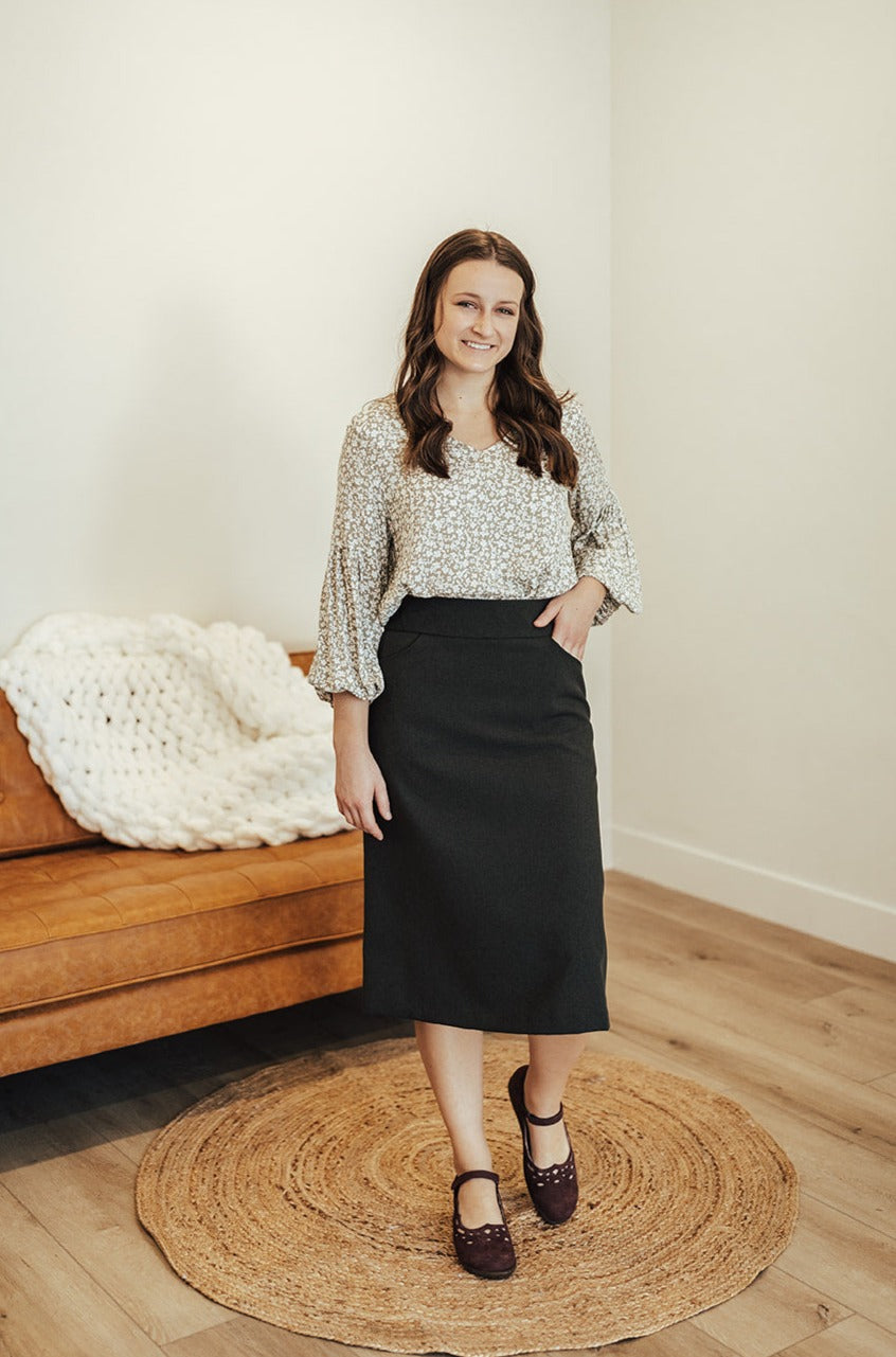 Jasmine Skirt - Jasmine Skirt Charcoal