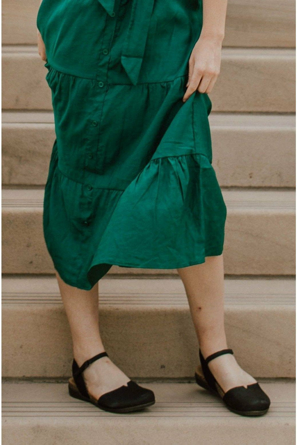 Shoes-Sisters - Dansko Rowan Black Nubuck