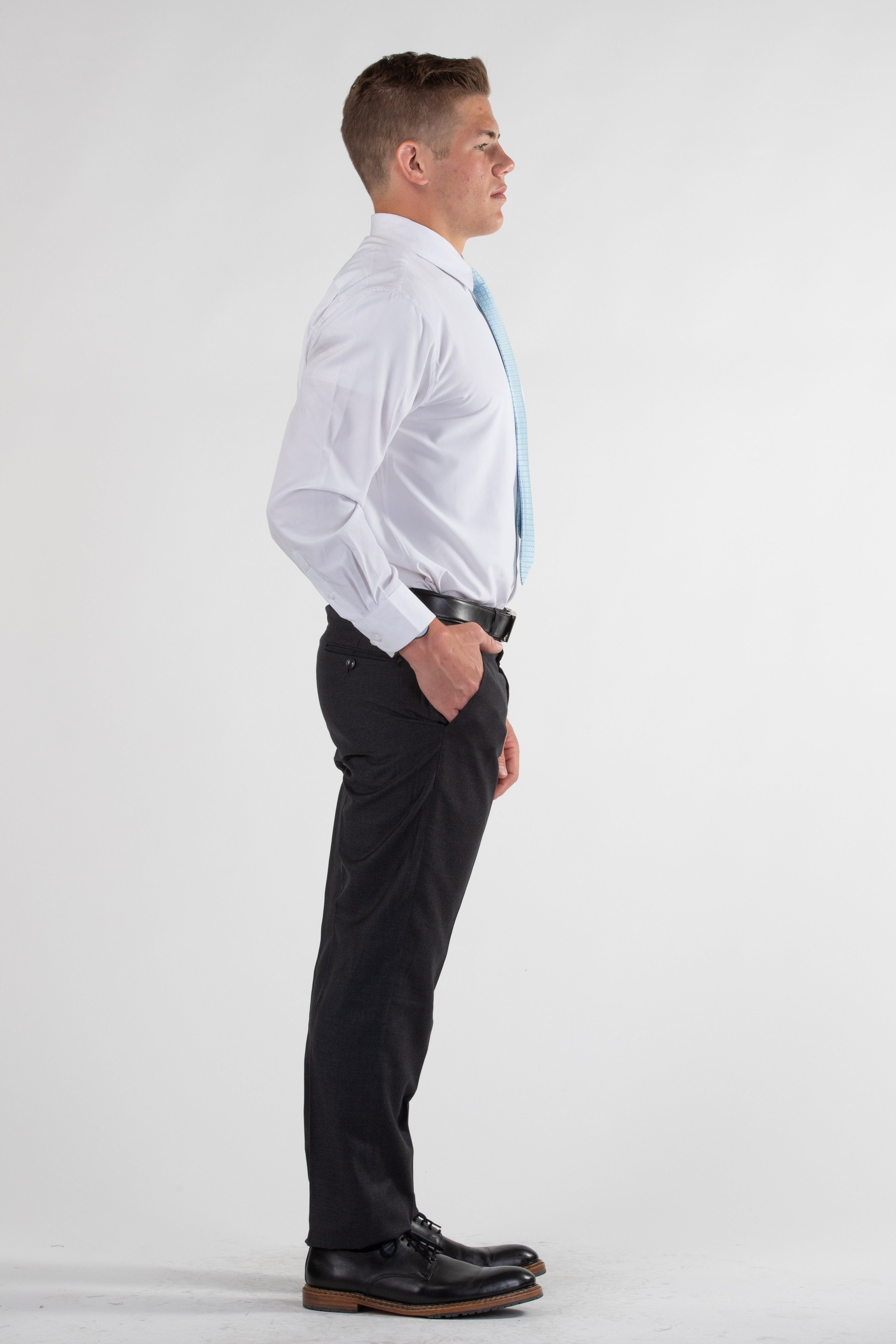 Signature Suit Pant Slim Fit / Charcoal