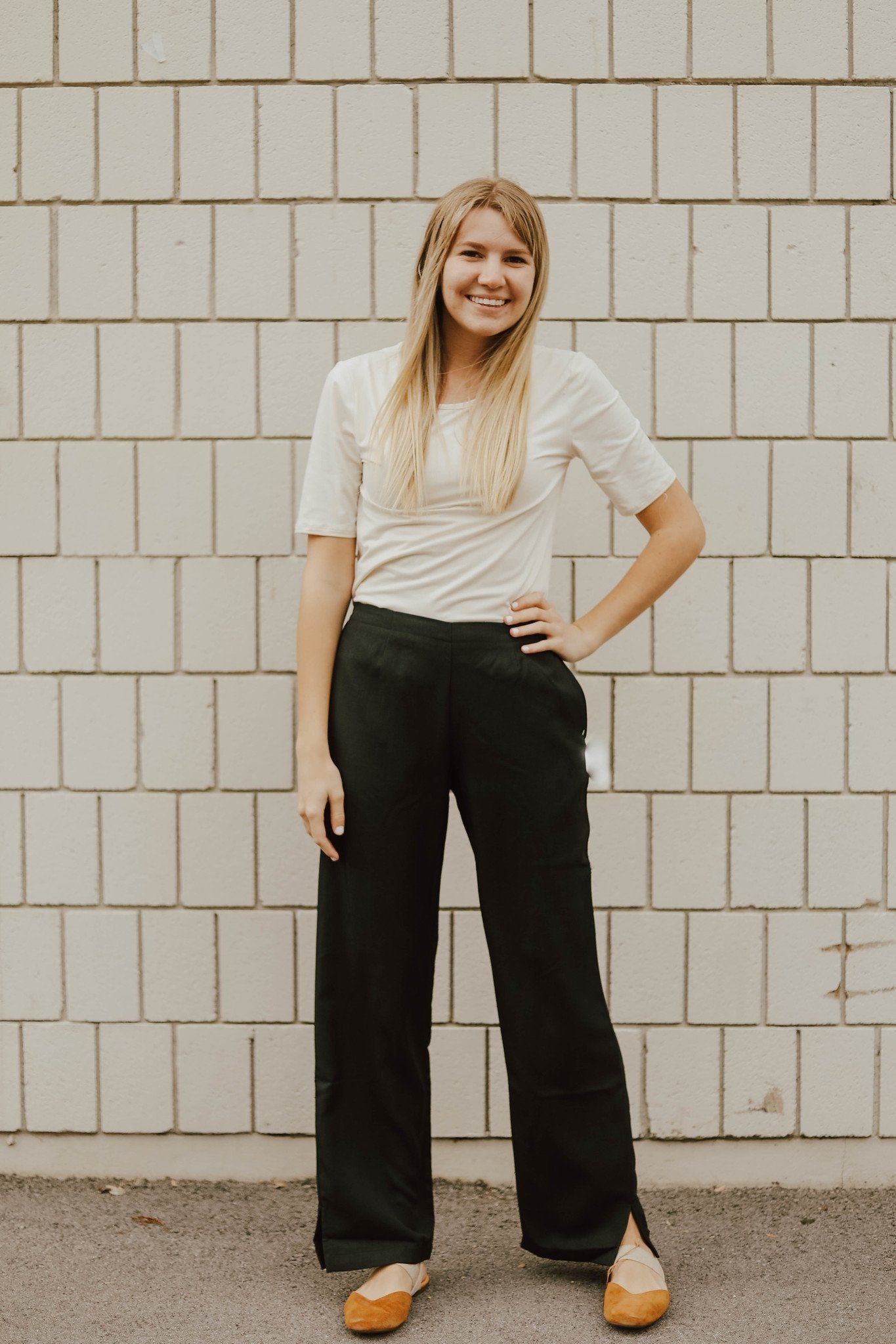 Women's Dress Pant - Ladies PremierPull-On Pant Black